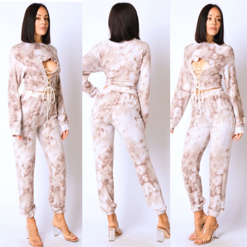 NEW Navy - Lace Front Womens Set